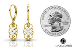 Lucia Costin 24K Yellow Gold Plated Silver Earrings