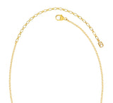 Lucia Costin Silver, Black Swarovski Crystal Pendant with Cute Dots